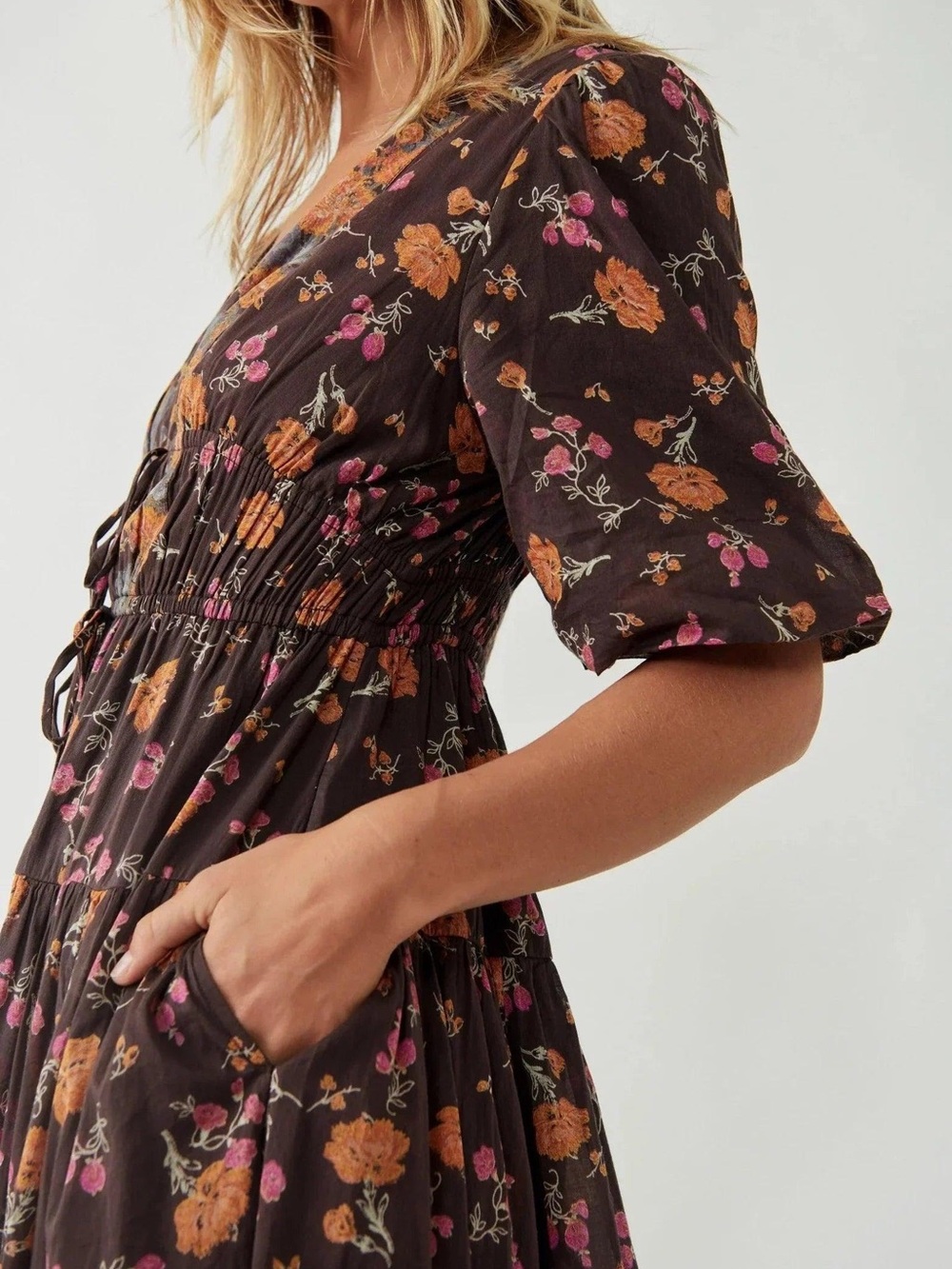 Free People Lysette Maxi Sz M - Picture 2 of 13